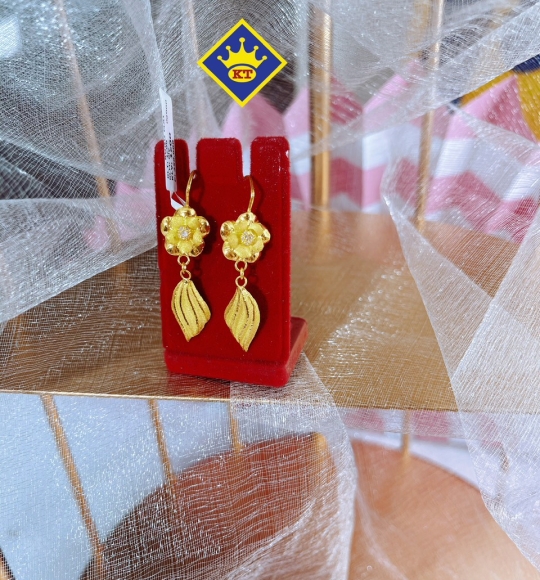 Bông tai vàng 983 KTJ090