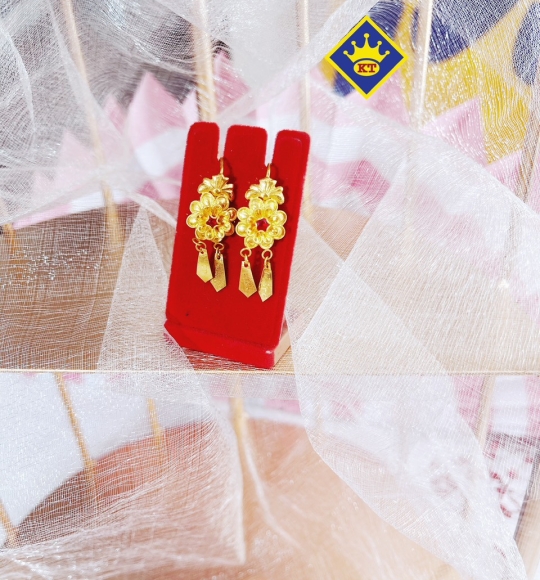 Bông tai vàng 983 KTJ090