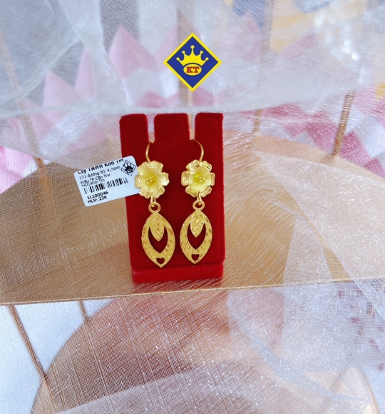 Bông tai vàng 983 KTJ090
