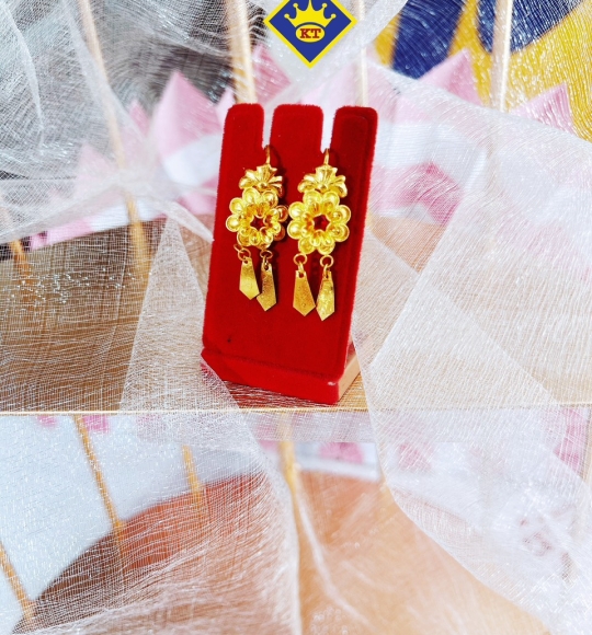 Bông tai vàng 983 KTJ090