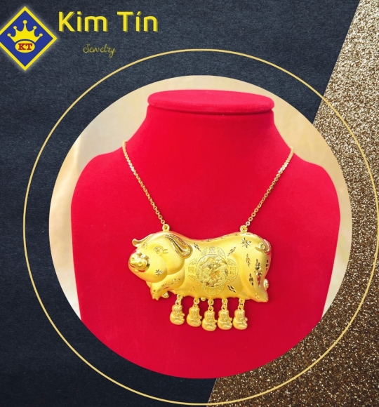 Dây chuyền vàng 983 KTJ054