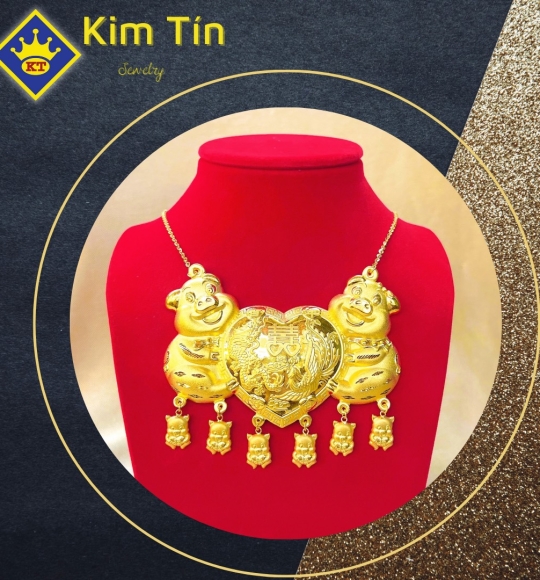 Dây chuyền vàng 983 KTJ055