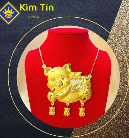 Dây chuyền vàng 983 KTJ059