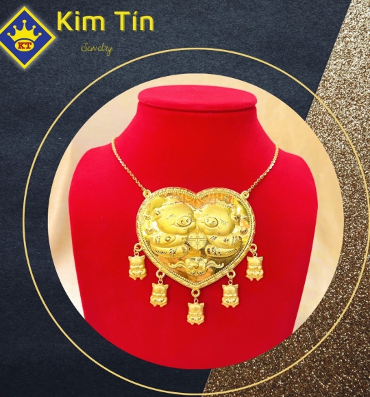 Dây chuyền vàng 983 KTJ53