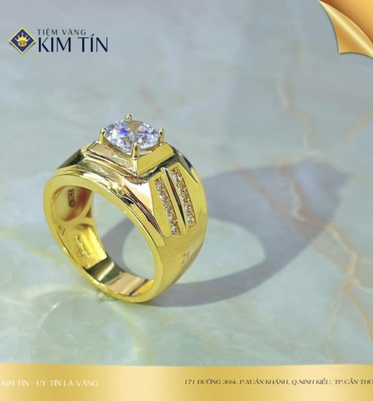 Nhẫn nam vàng 610 KTJ006