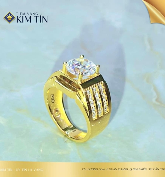 Nhẫn nam vàng 610 KTJ006