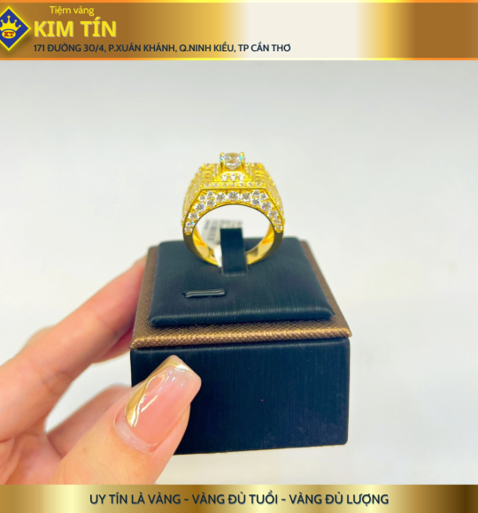 Nhẫn nam vàng 610 KTJ007