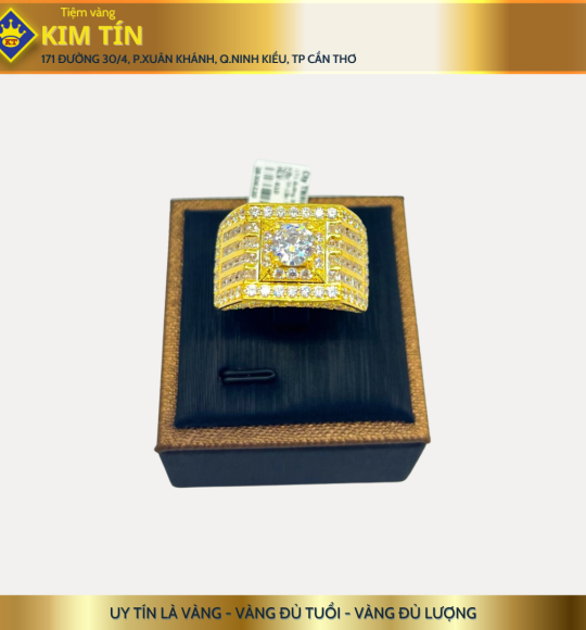Nhẫn nam vàng 610 KTJ007