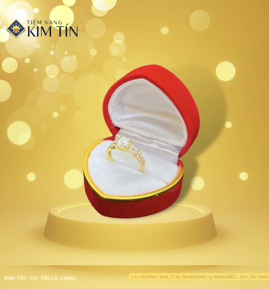 Nhẫn vàng 610 KTJ006