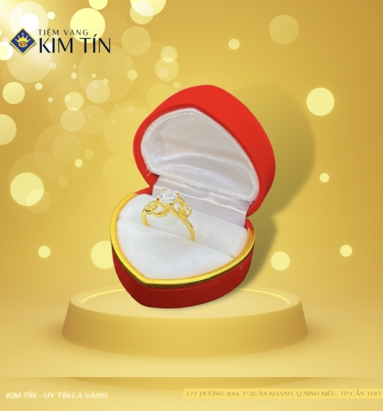 Nhẫn vàng 610 KTJ006