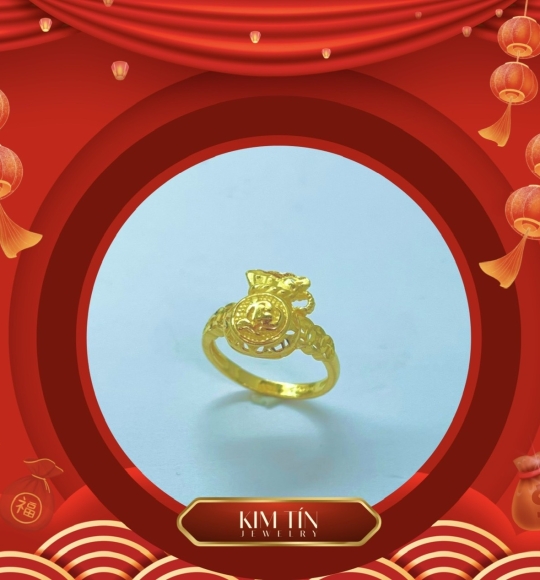 Nhẫn vàng 610 KTJ005