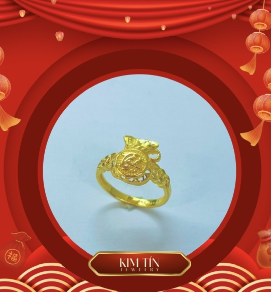 Nhẫn vàng 610 KTJ005