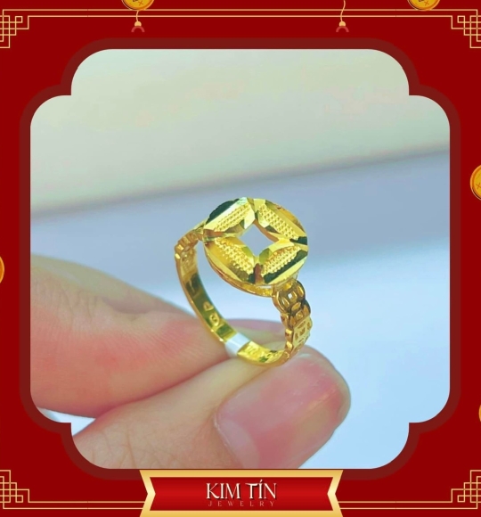Nhẫn vàng 983 KTJ001